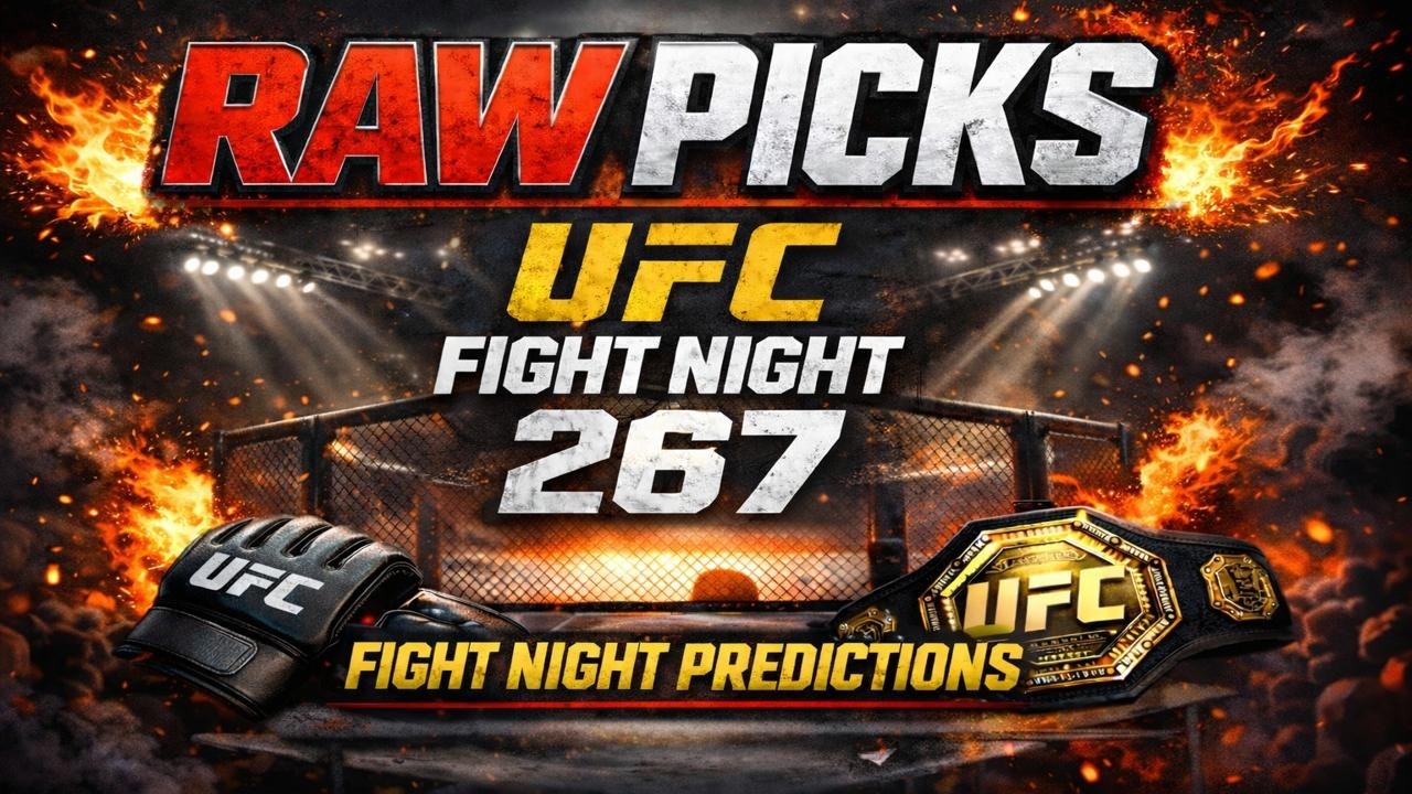Raw Picks | UFC Fight Night 267 Predictions
