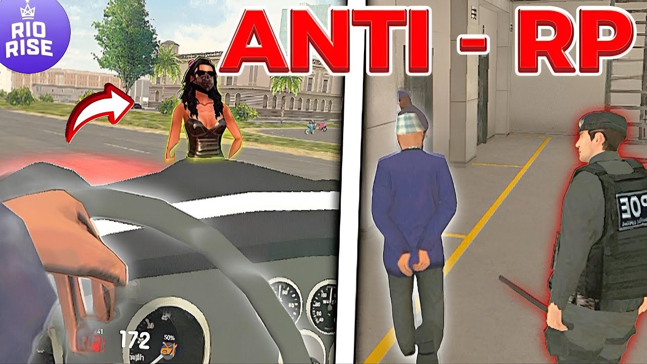 FIZ UM ( ANTI-RP ) !! no RIO RISE 😂 ( Andre Loko RP!