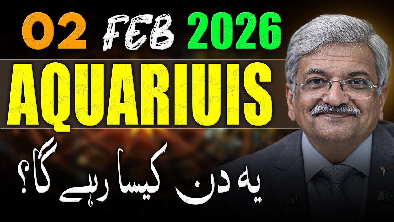 Aquarius Weekly Horoscope  | 02 February 2026 |  Syed M Ajmal Rahim