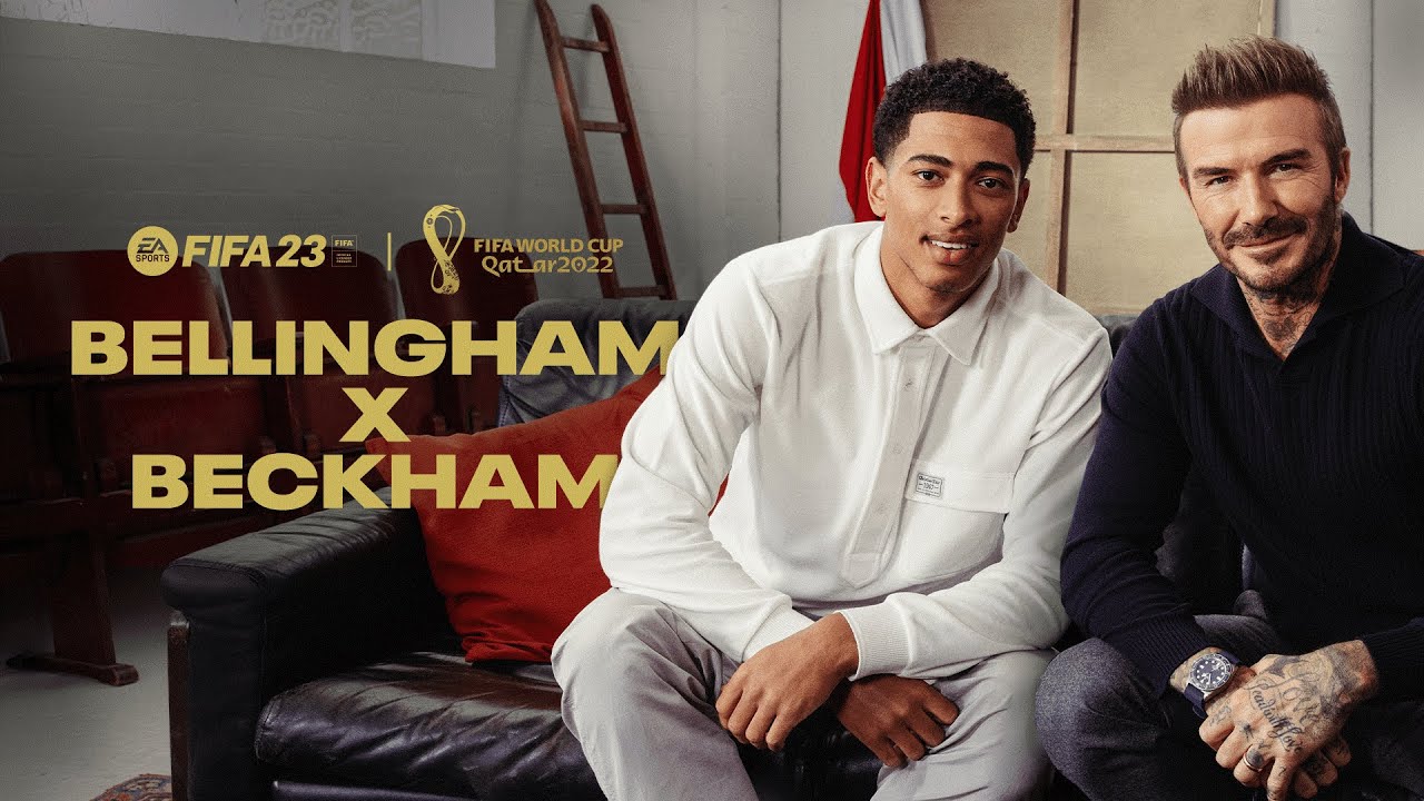 David Beckham Meets Jude Bellingham | FIFA World Cup History Makers