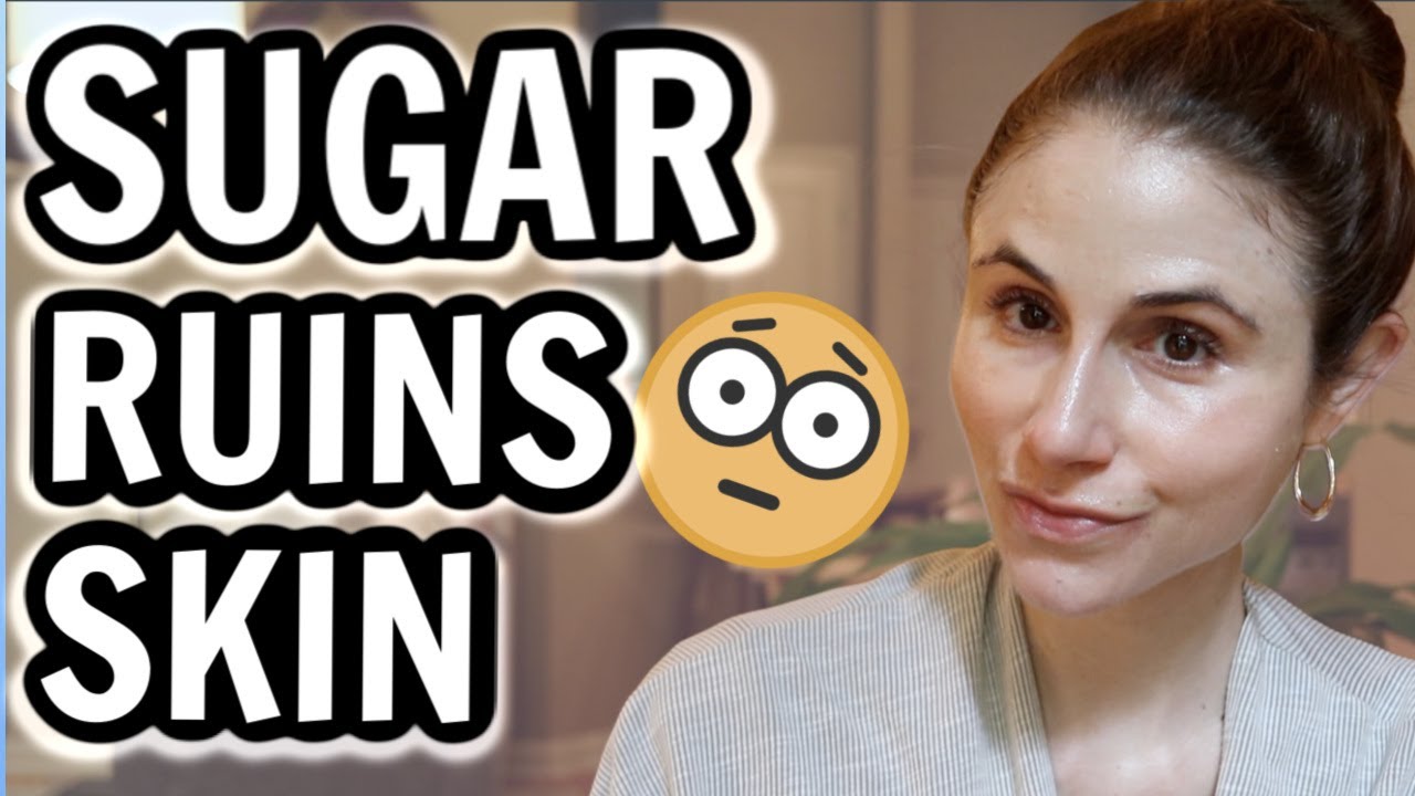 Sugar RUINS SKIN: wrinkles, aging, acne, sagging| Dr Dray