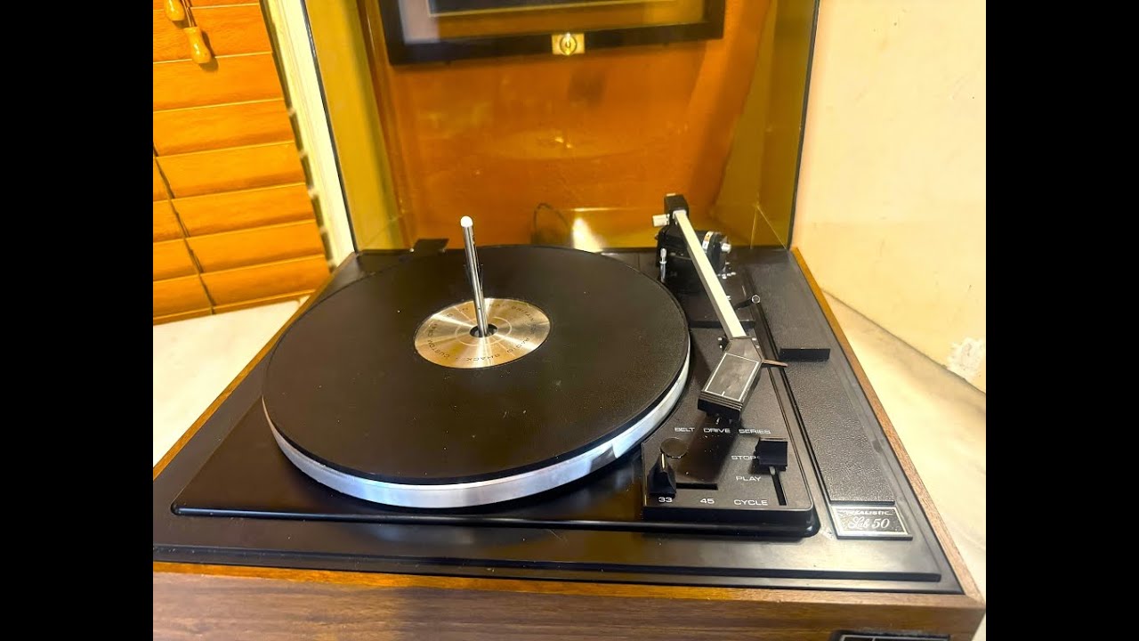 Fully Serviced Realistic Lab 50 (BSR C165) Belt Drive 2 Speed Automatic Stacking Record Changer