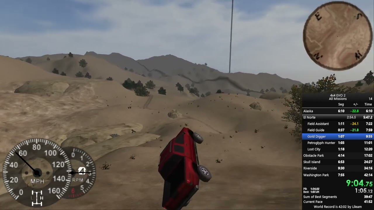 4x4 Evolution 2 PC (2001) | All Missions Speedrun 41:59