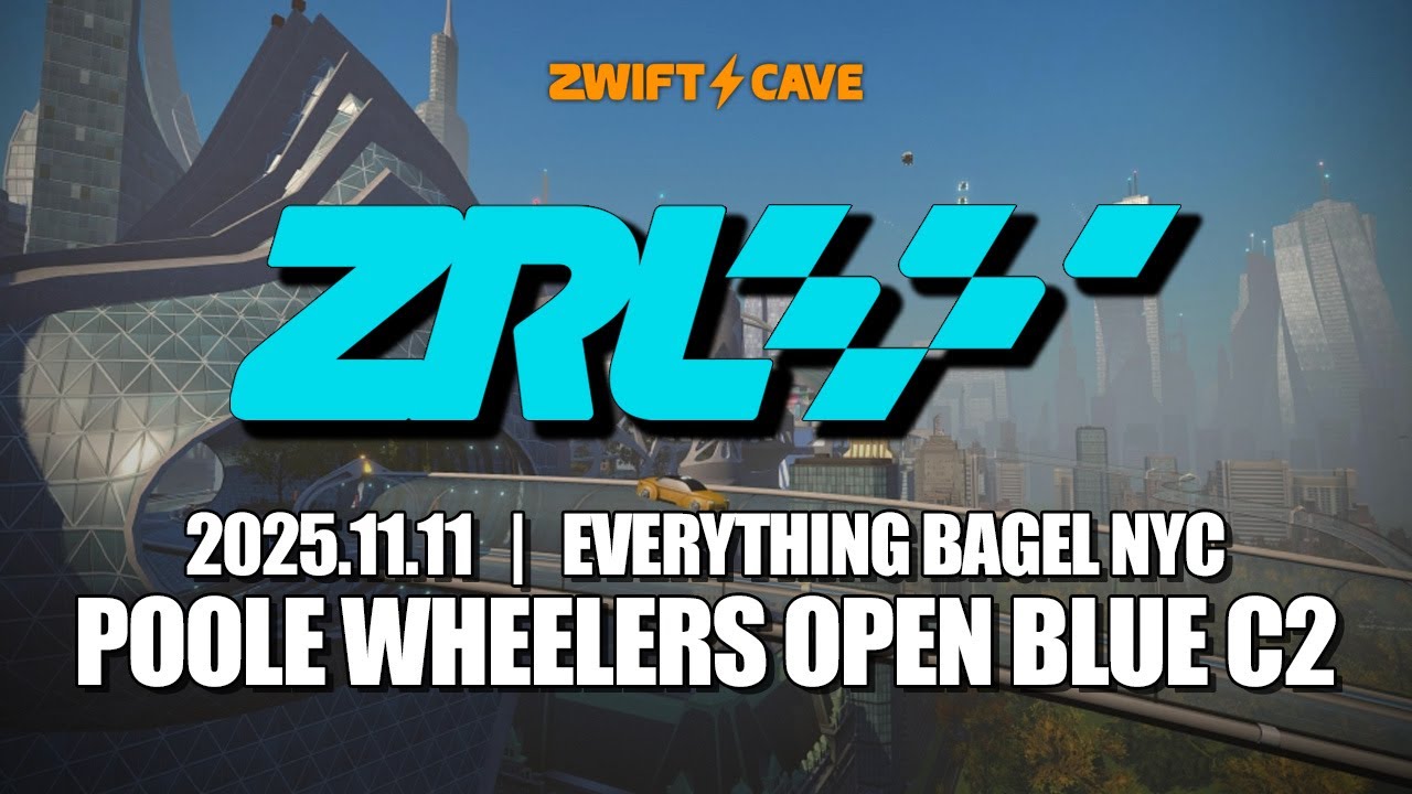 WTRL Zwift Race 2, Everything Bagel NYC - Poole Wheelers