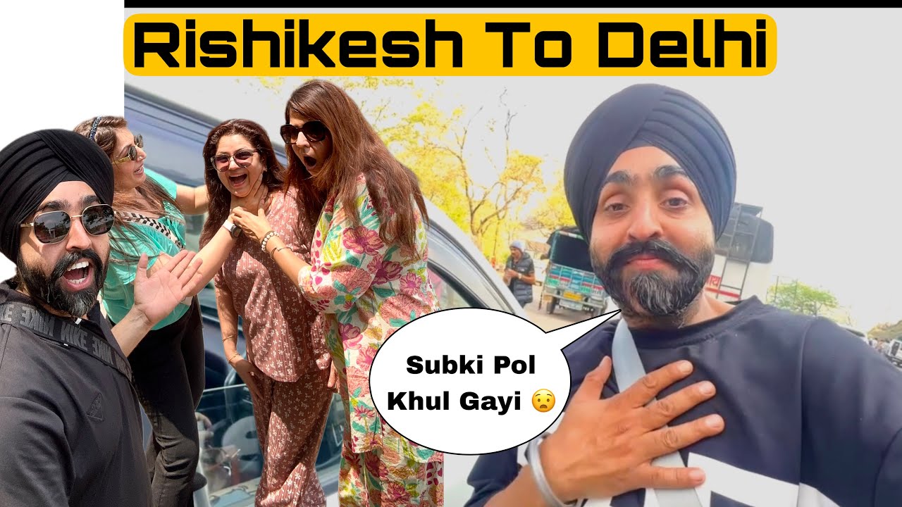 SUBKI POL KHUL GAYI 😳 RISHIKESH TO DELHI NON STOP🥴