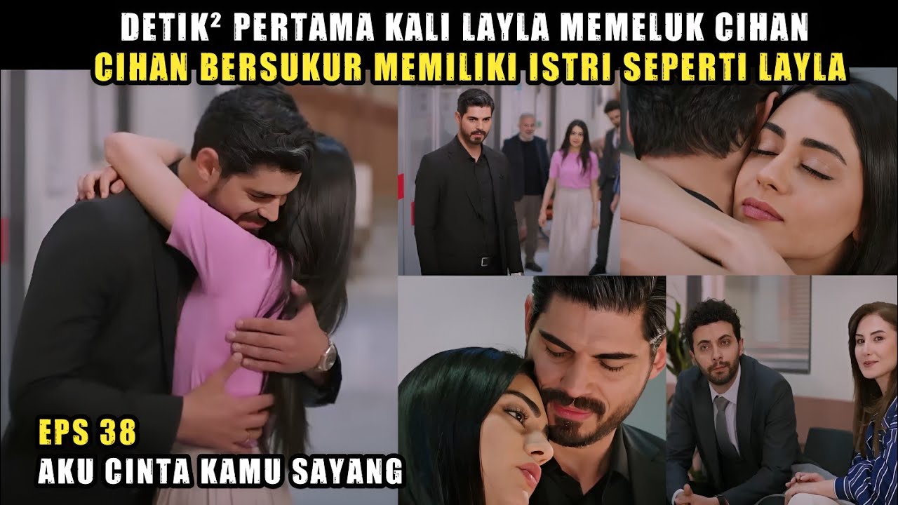 Takdir Cinta Layla ANTV | Detik² Pertama Kali Layla Memeluk Cihan Dengan Penuh Cinta Dan Romantis