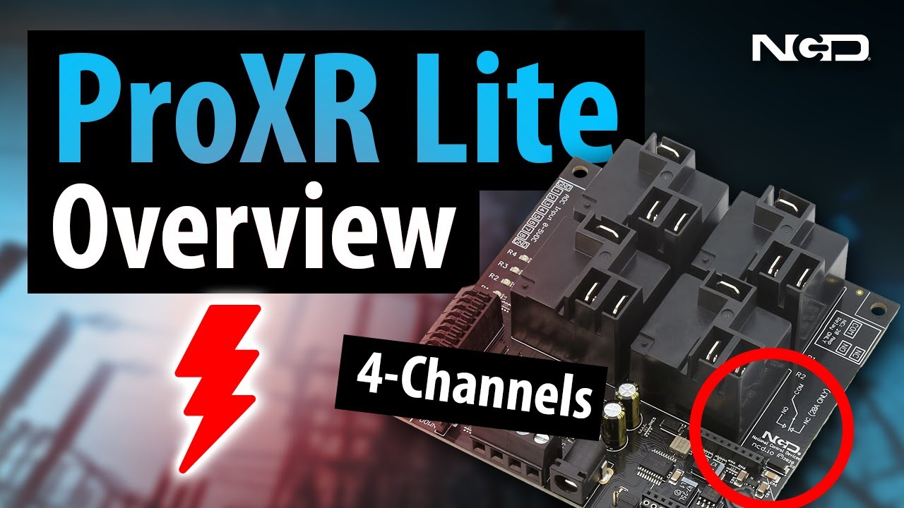 4 Channel USB Relay Controller ProXR Lite High Power Hardware Overview