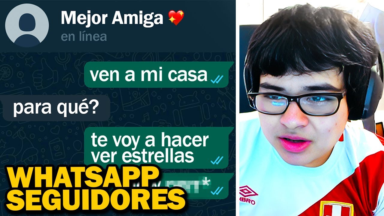 REVISANDO WHATSAPP de SEGUIDORES - Sacha Uzumaki