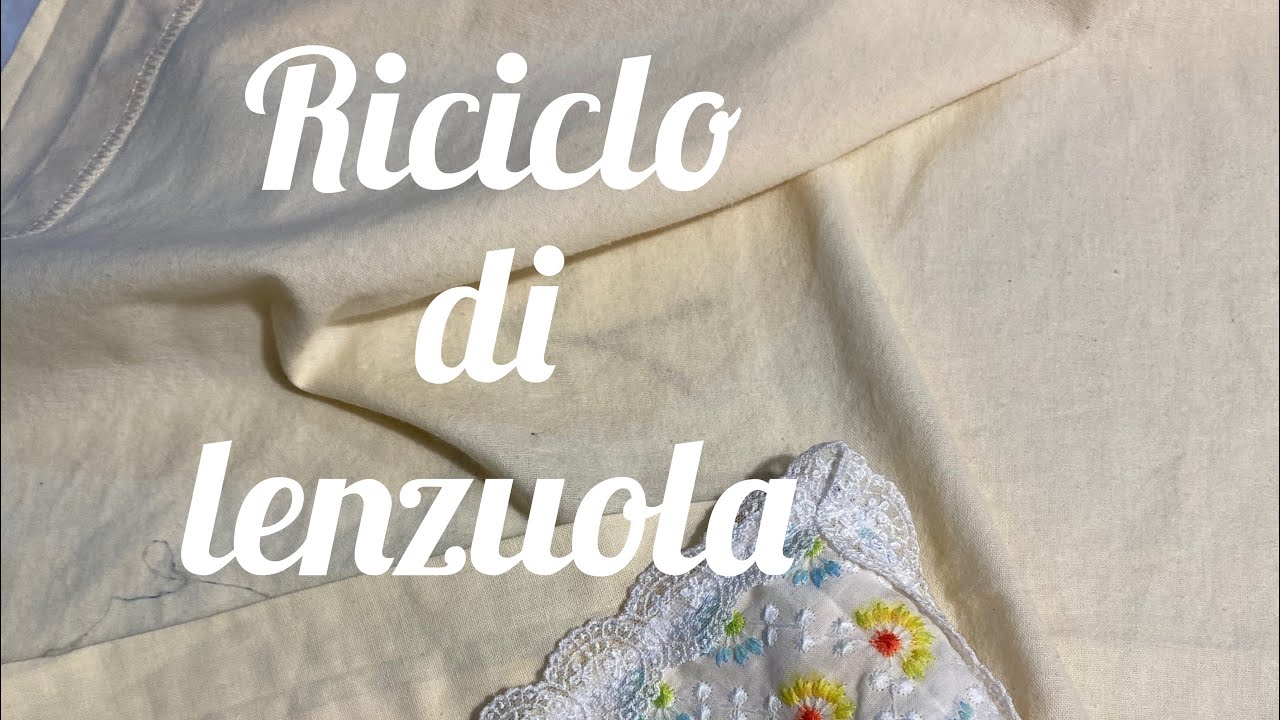 Ricicliamo i lenzuoli.