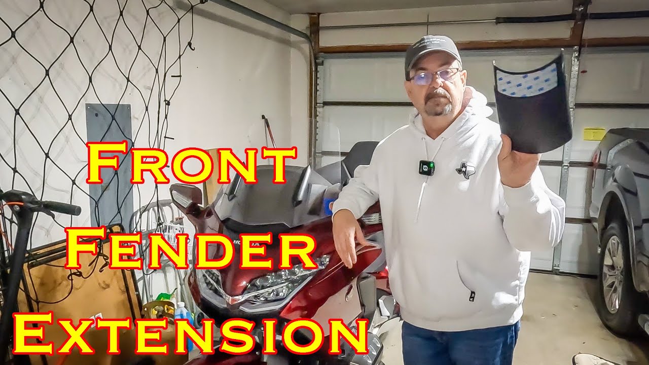 Front Fender Extension Install