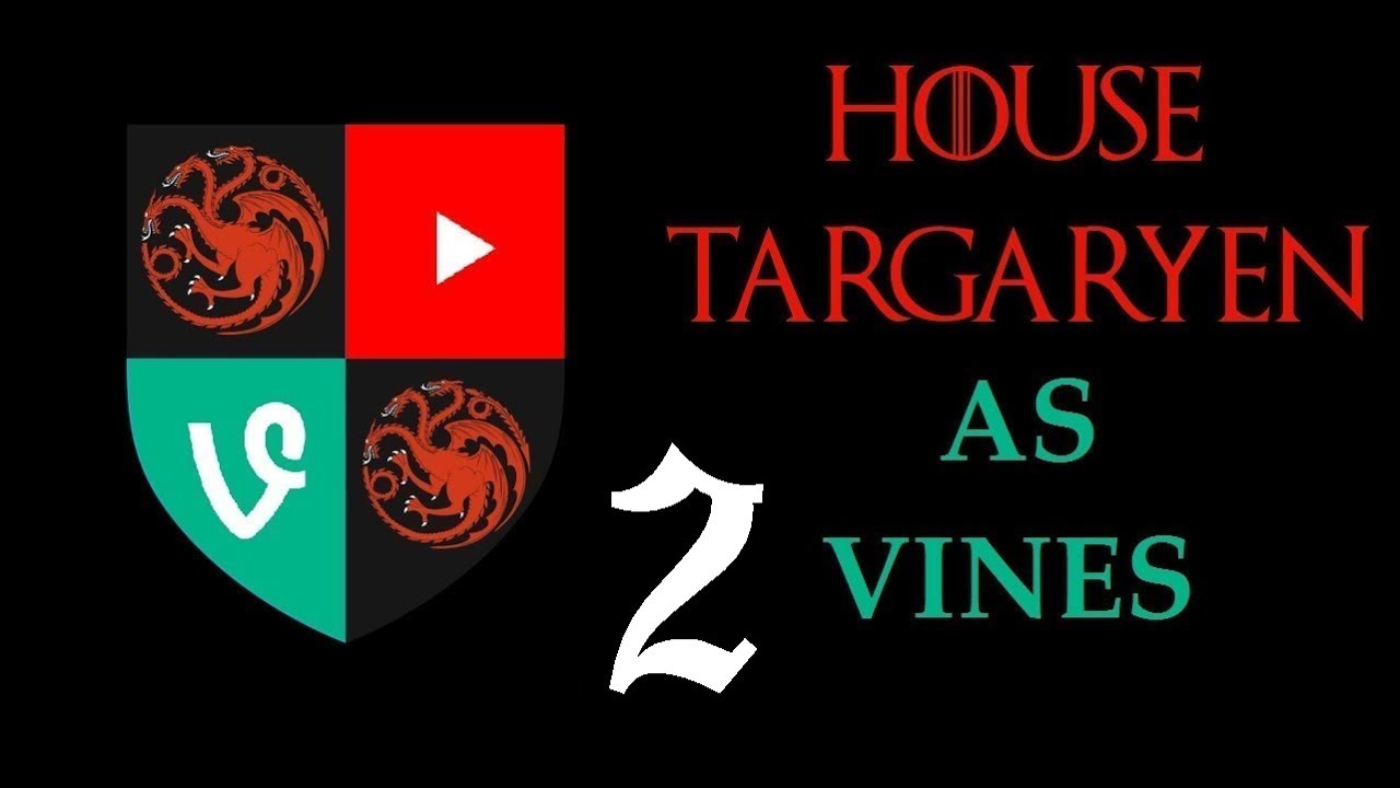HOUSE TARGARYEN AS VINES 2 (resubido) #TargaryenThursdays #HouseOfTheDragon #hotd #targaryen