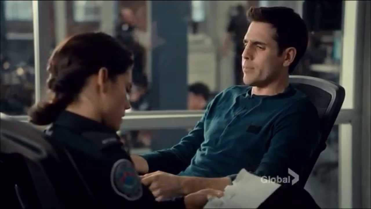 Rookie Blue - 5x05 - Sam and Andy banter