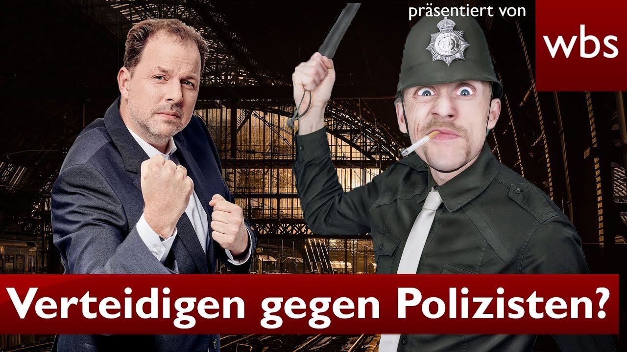 Selbstverteidigung gegen Polizisten – darf ich das? | Rechtsanwalt Christian Solmecke