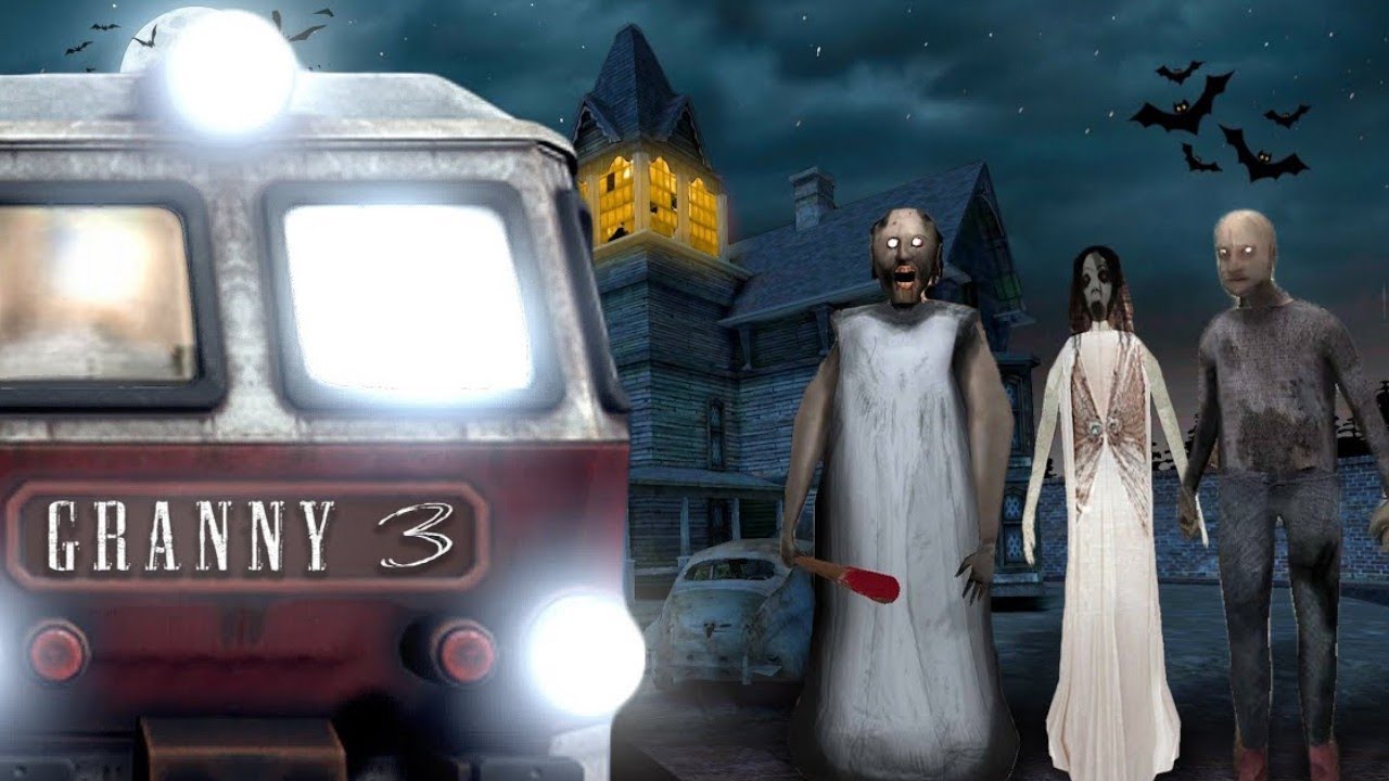 GRANNY 3 SALIDA POR EL TREN | #granny3