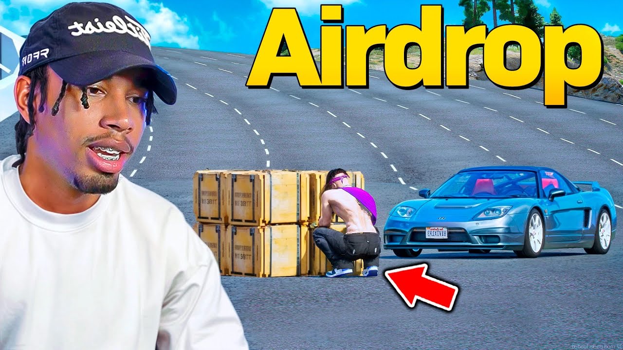 Usamos Un Honda Nsx Para Perseguir Un AirDrop En Gta Rp