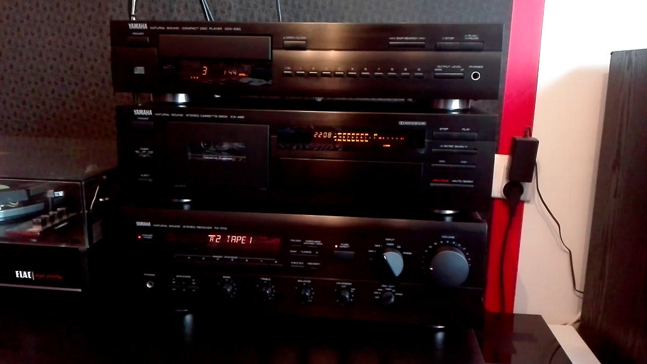 Yamaha RX-570 KX-480 CDX-580
