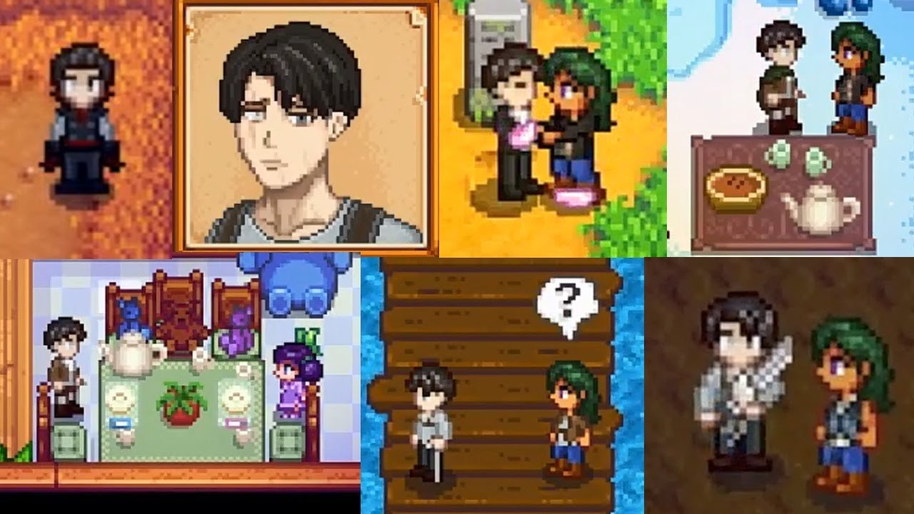 Stardew Valley Levi Ackerman Mod