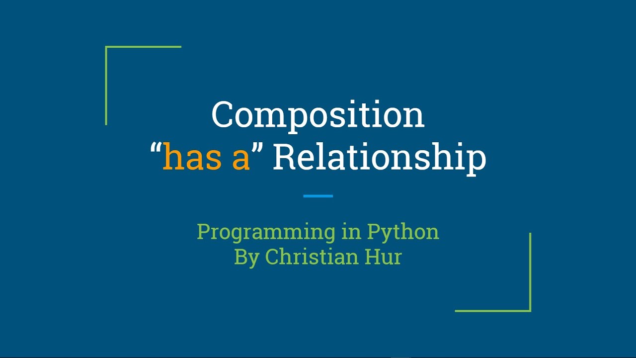 Python:  Composition