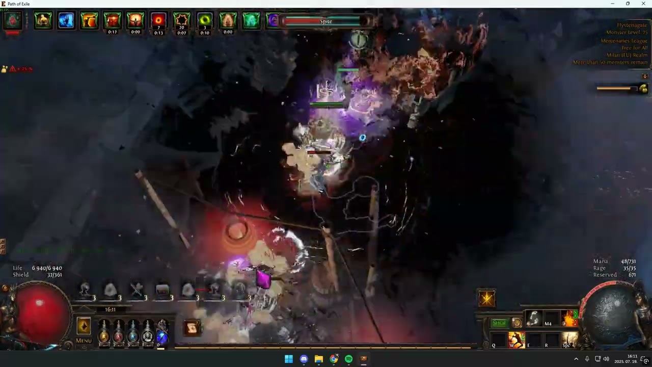 Str Stack Molten Strike of Zenith Marauder - Simulacrum Wave 15