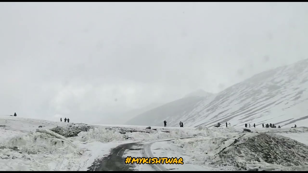 Sinthan Top | Snowfall 2024  #kishtwar #kashmir