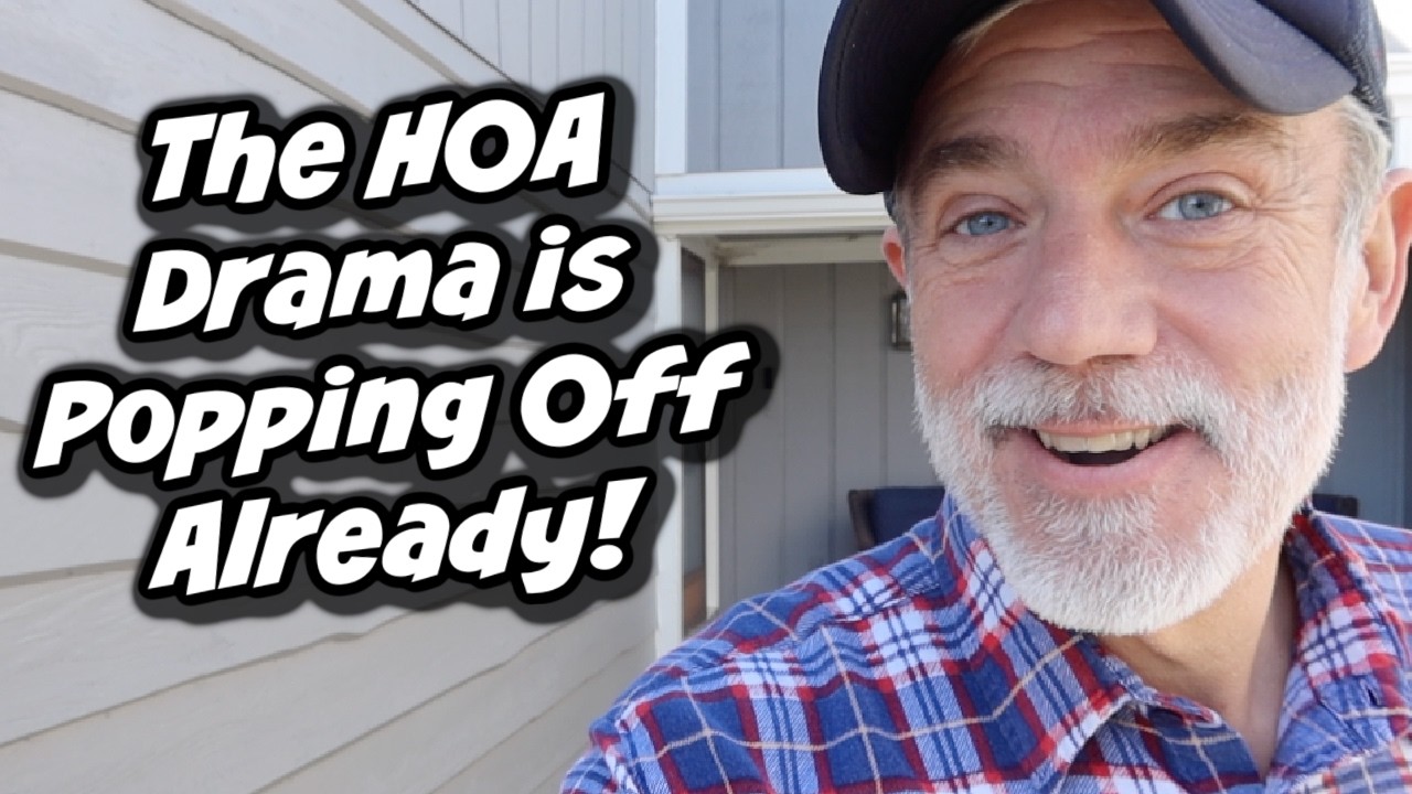 THE HOA DRAMA IS POPPING OFF ALREADY!