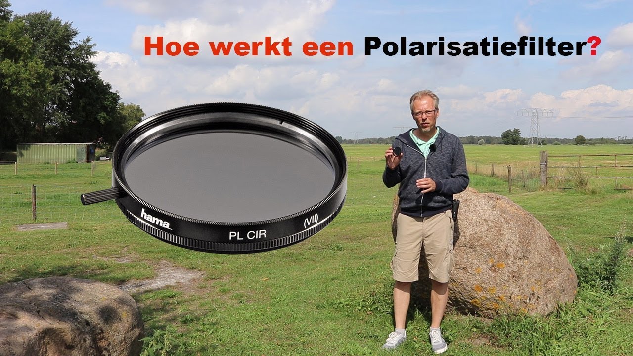 Hoe werkt een polarisatiefilter?