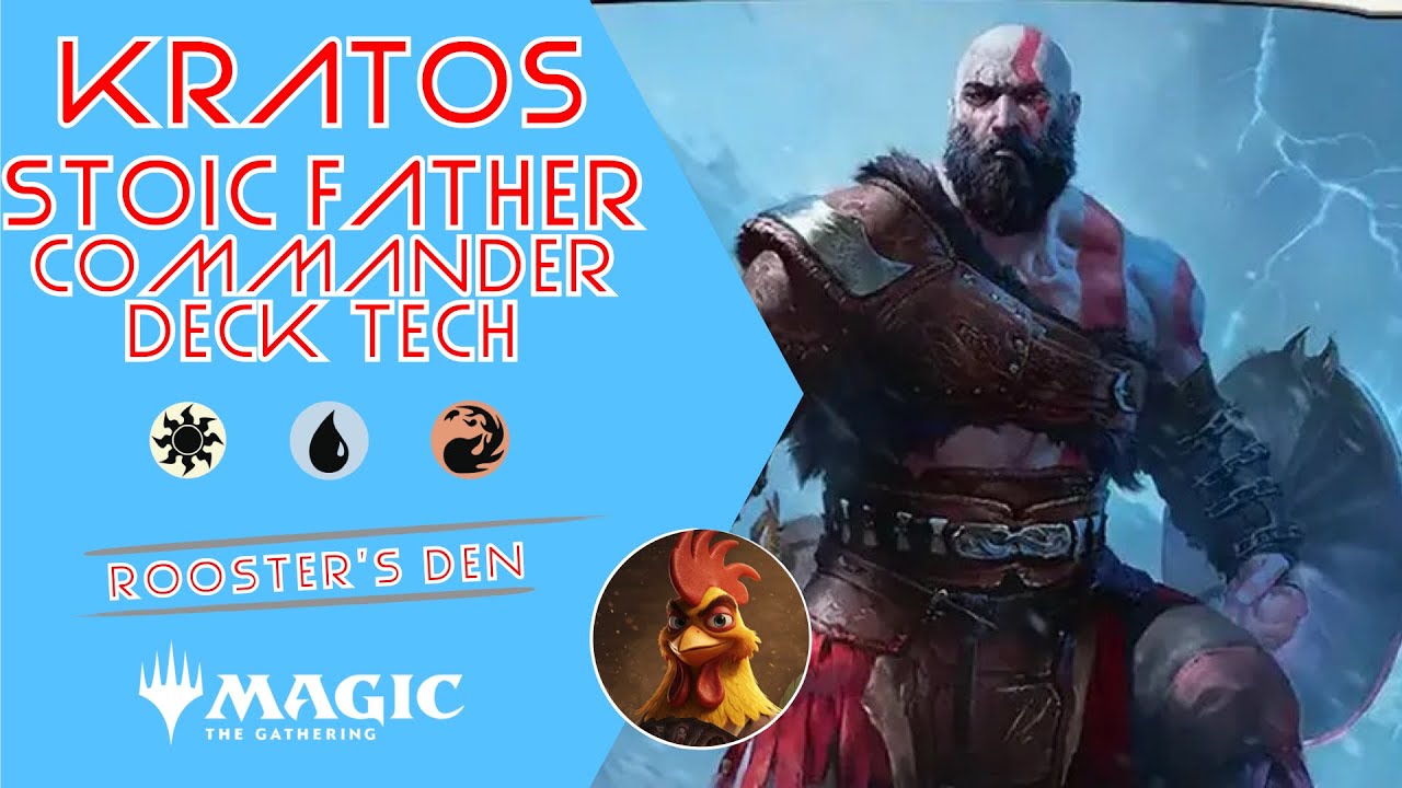 Kratos Stoic Father & Atreus Impulsive Son Commander Deck Tech