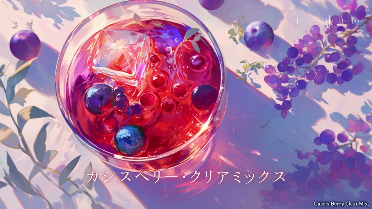 【フリーBGM/1時間】カシスベリー・クリアミックス（作業用BGM/勉強用BGM/配信用BGM）