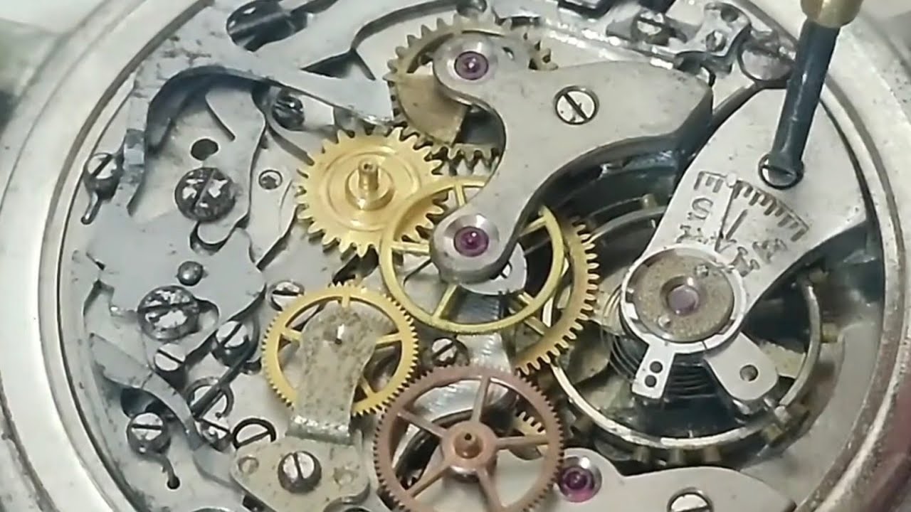 Como desmontei revisei e remontei um relogio antigo!