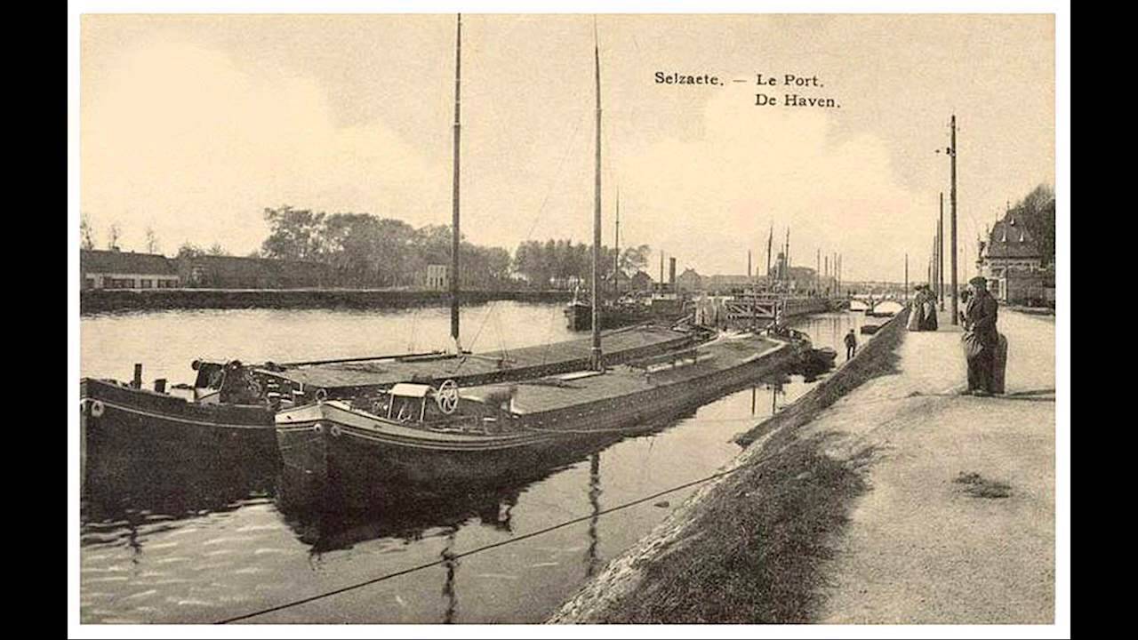 Foto's van Zelzate van ongeveer 1900 tot 1970