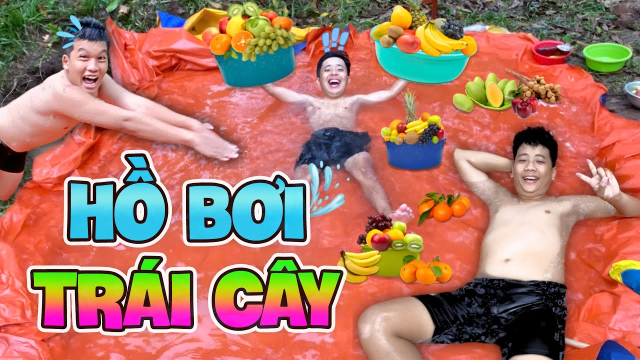Ngáo TV | Tự Chế Hồ Bơi Trái Cây Tại Nhà