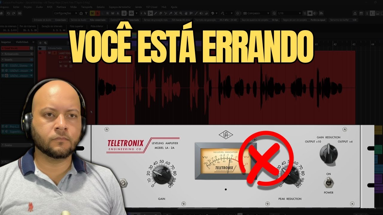 99% dos Produtores Comprimem Voz Errado (Faça Assim no Cubase)