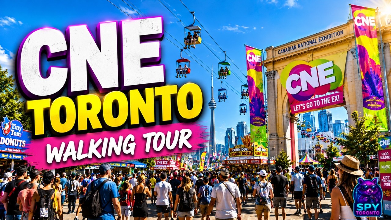 CNE Toronto Walking Tour | Exploring the Canadian National Exhibition in Full 4K