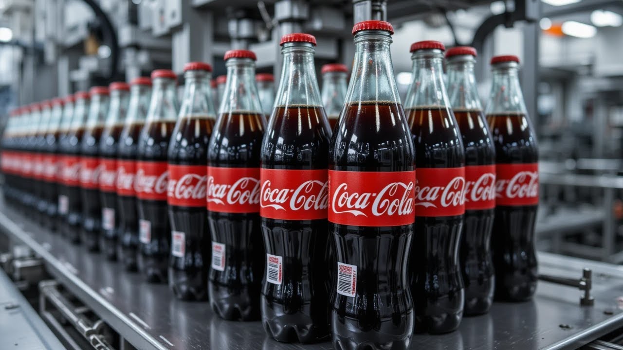 L'INCROYABLE TECHNOLOGIE DERRIÈRE LA FABRICATION COCA-COLA!!