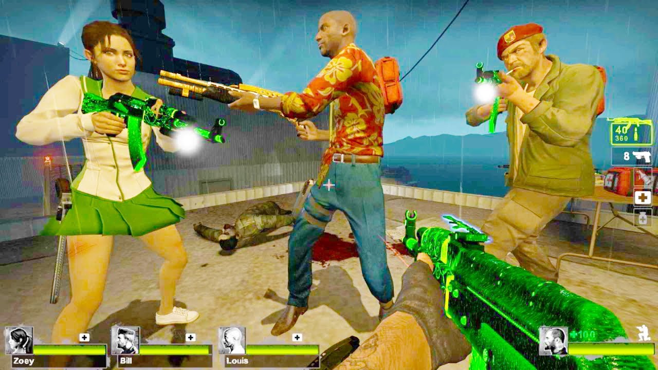 Left 4 Dead 2 - No More Industries 2 Custom Campaign Gameplay Walkthrough