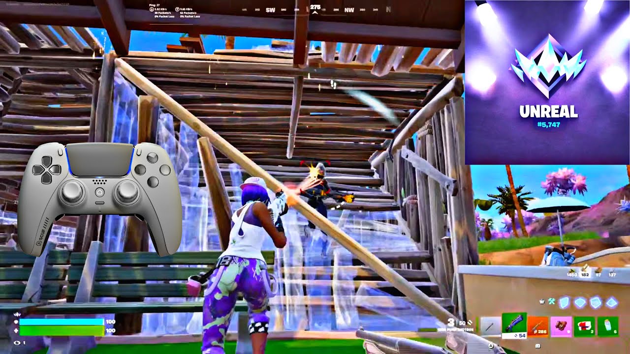 Fortnite *TOP 6K UNREAL* Ranked Battle Royale PlayStation 5 120FPS Gameplay