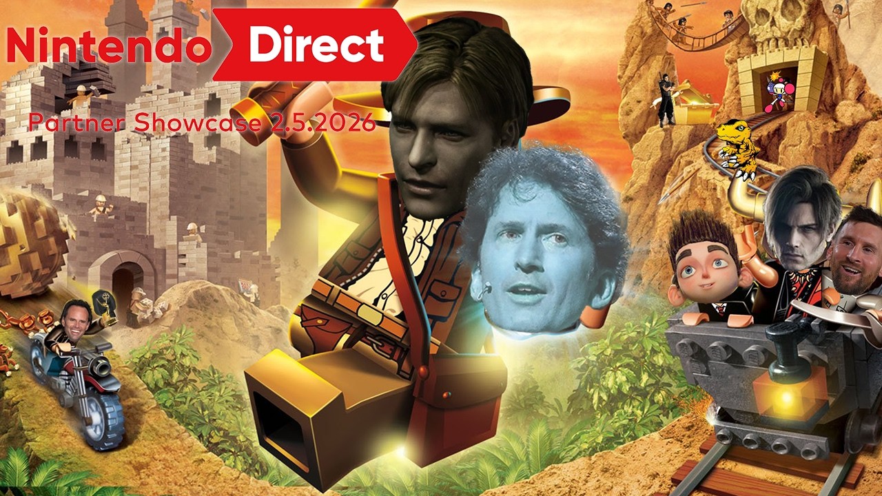 Реакция на Nintendo Direct: Partner Showcase, февраль 2026 года!