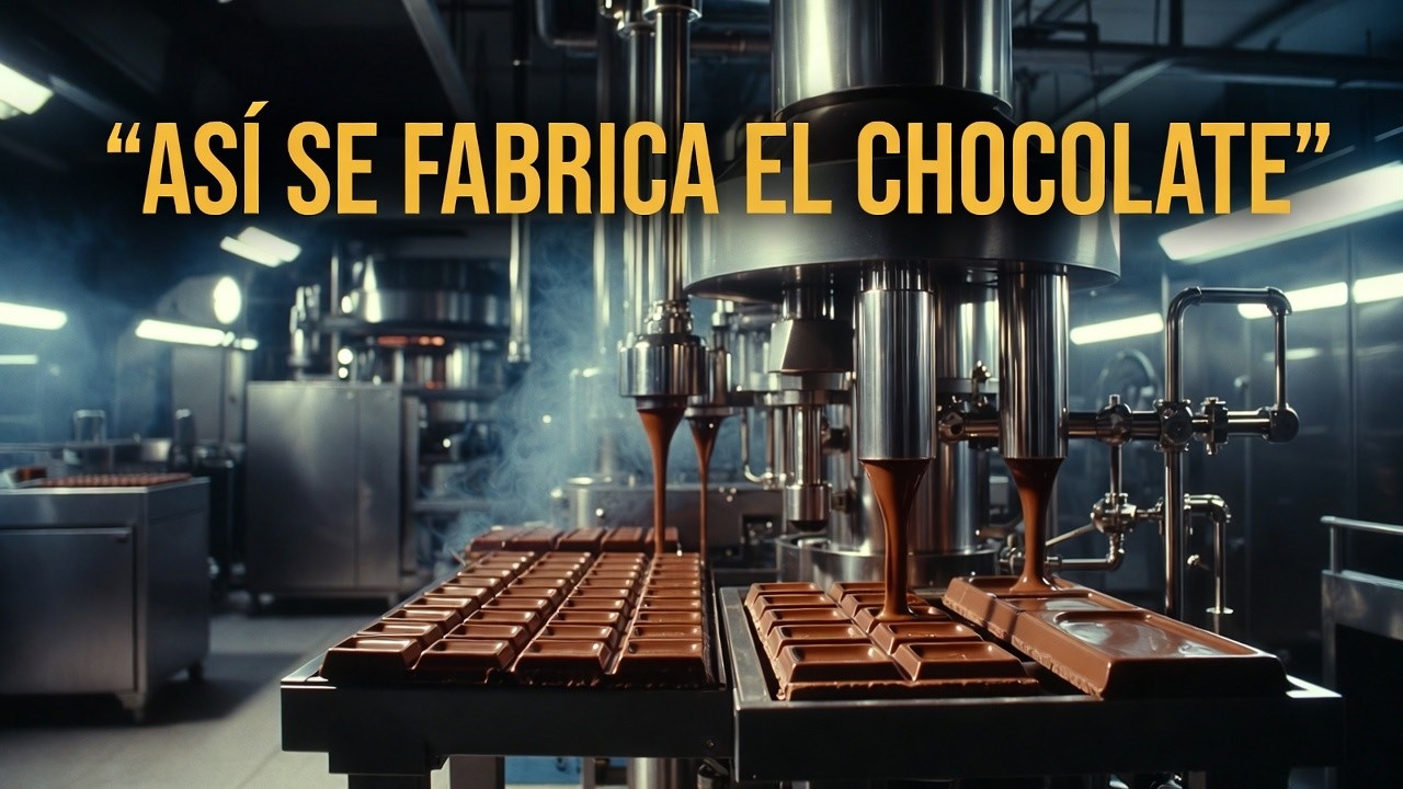 ASÍ ES EL PROCESO DEL CHOCOLATE EN LAS FÁBRICAS #misterio #alertamisterio