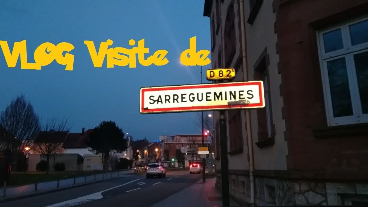 (VLOG) Visite De La Ville De Sarreguemines (57) - UNE TRÈS BELLE VILLE