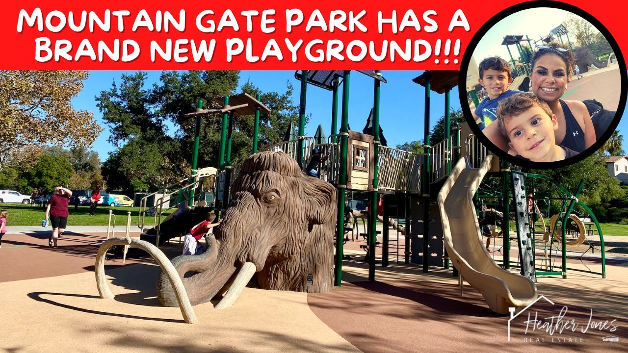 MOUNTAIN GATE PARK HAS A BRAND NEW PLAYGROUND!!!
