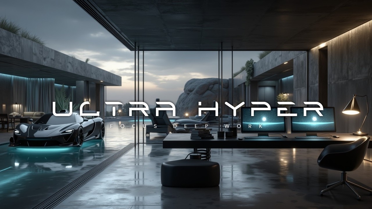 Deep Work Music | Dark Luxury Flow State for Coding & Peak Productivity in a Luxe Room