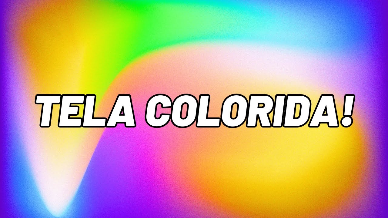 🌈EFEITO LUZ DE FESTA COM M&Uacute;SICA! TELA COLORIDA | BALADA DANCE - STROBE LIGHT!! 🌈