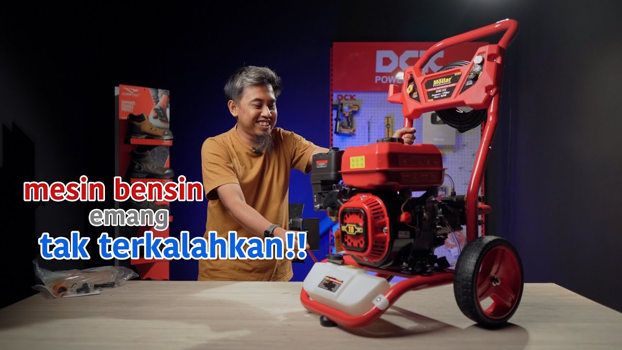 semburan super kencang dgn harga termurah dikelasnya! - MOLLAR MLR-HPW2500E HIGH PRESSURE WASHER 170