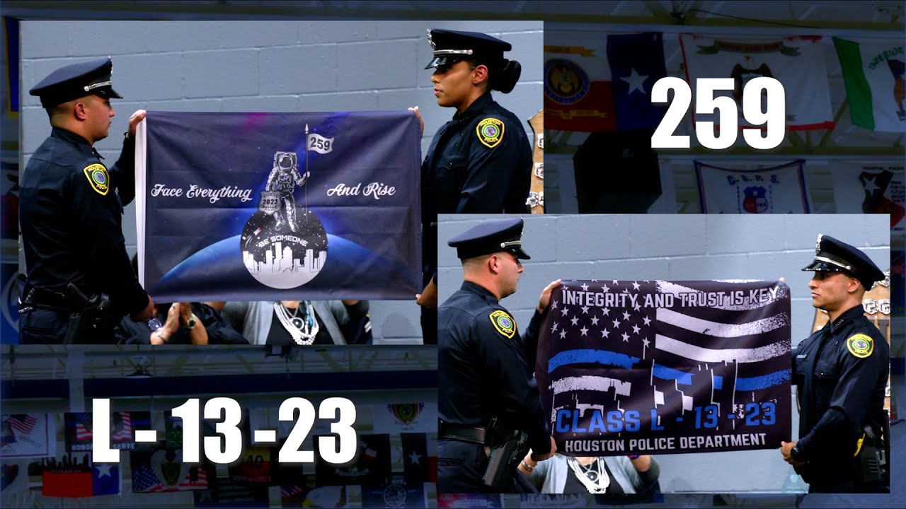 HPD Cadet Class 259 & Lateral Class L-13-23 Graduation I Houston Police