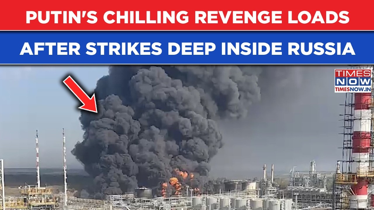 Russia's Scary Revenge Vow For Ukraine's 'Massive' Strike On Refinery| Putin's Missiles, Jets Ready