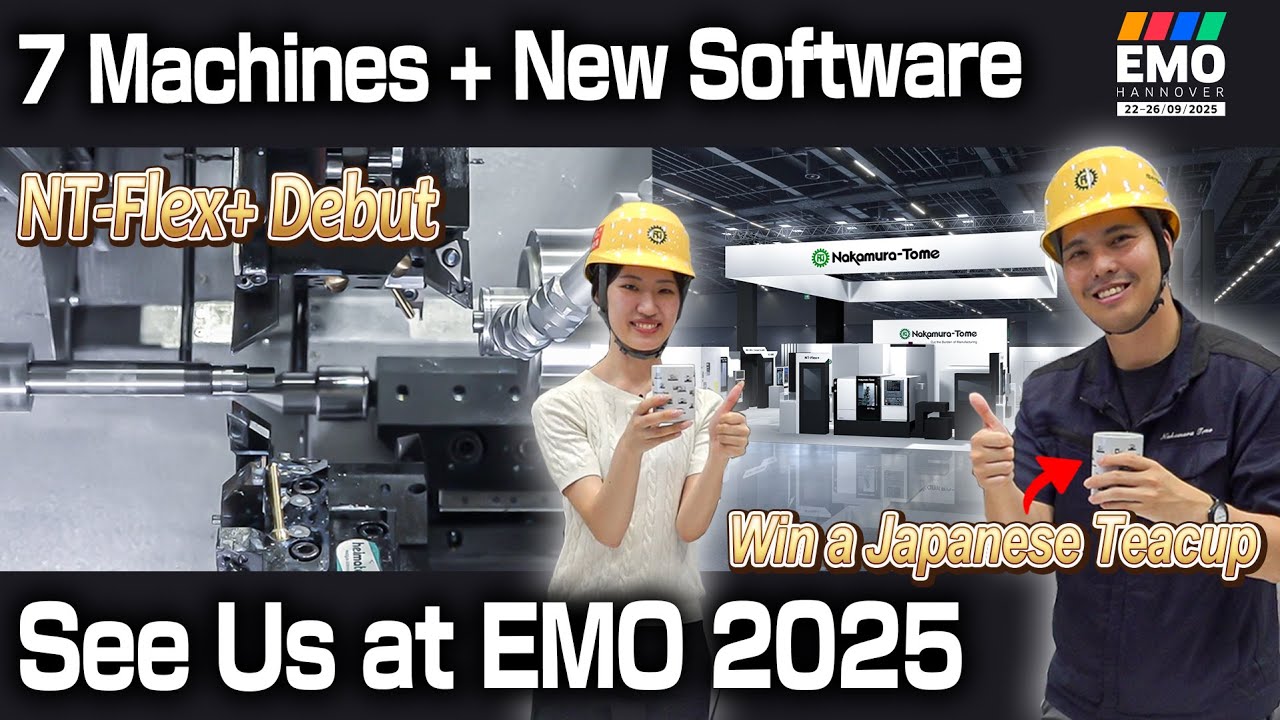 Nakamura-Tome at EMO 2025 – Minimalize Space, Maximize Productivity