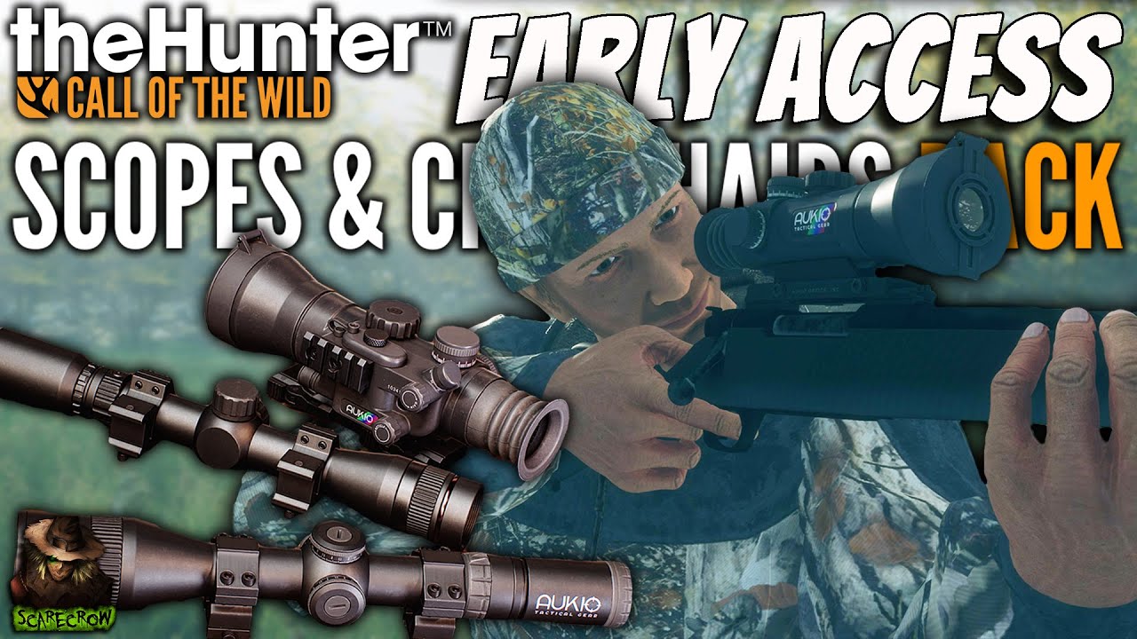 How To Use The New Scopes And Crosshairs Update! Call of the wild Early Access