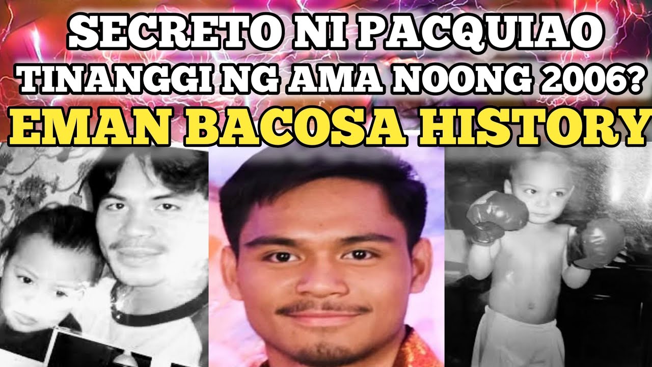 SECRET LOVE NI MANNY PACQUIAO NOONG 2006 EMAN BACOSA HISTORY