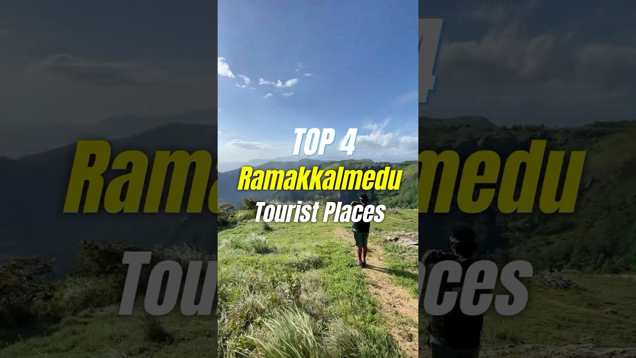 Top 4 Places to Visit in Ramakkalmedu 🌬️ | Hidden Gems of Kerala!