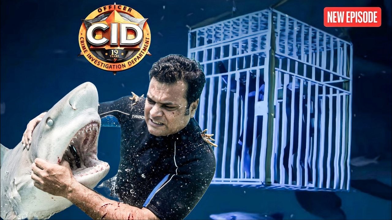 समुंदर में शार्क ने किया Daya पर हमला ! || CID | Latest  Episode ||